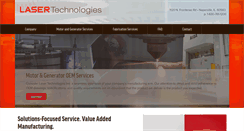 Desktop Screenshot of lasertechnologiesinc.com